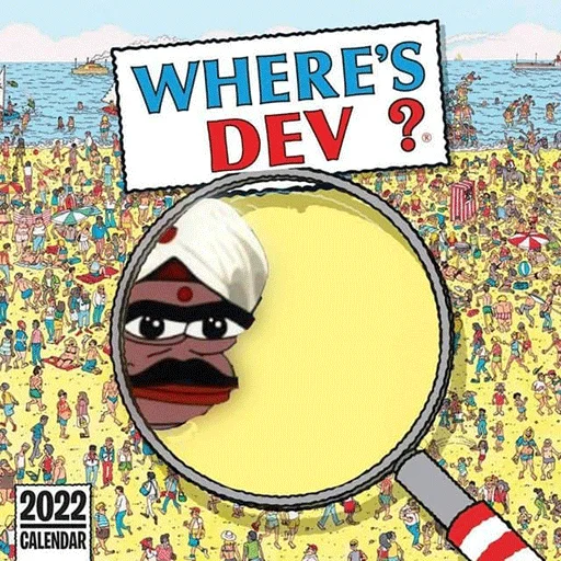 Wheres the developer Jeet Degen sticker — Sticker Packs meme