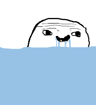 Brainlet drool filled up — Brainlet meme
