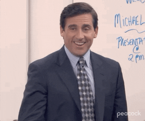 Steve Carell You're Funny — Reaction meme