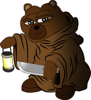 Bobo holding knife lantern — Bobo meme
