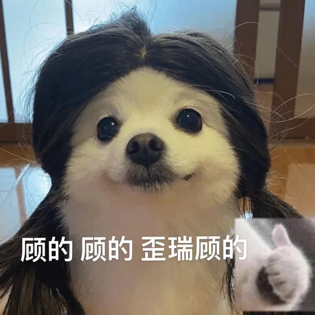 顾的 顾的 — Reaction meme
