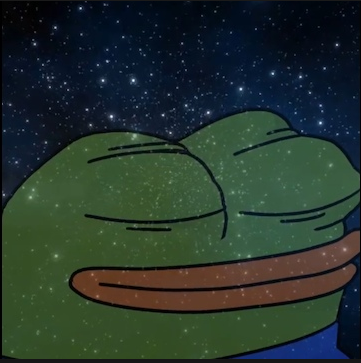 Pepe small space happy — Pepe meme