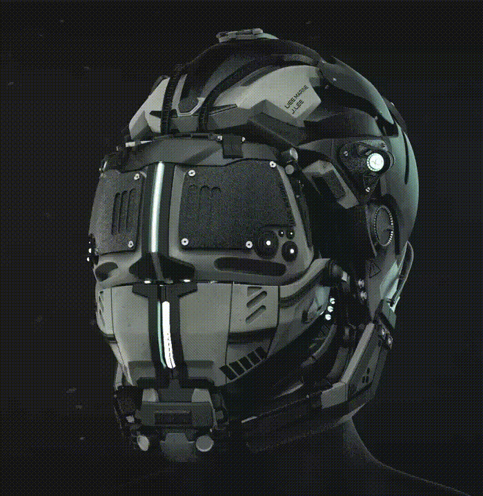 Pepe futuristic helmet opening — Pepe meme