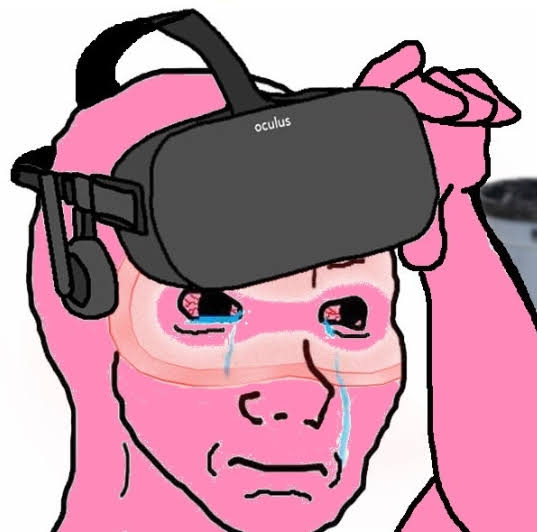 Pink wojak oculus — Wojak meme