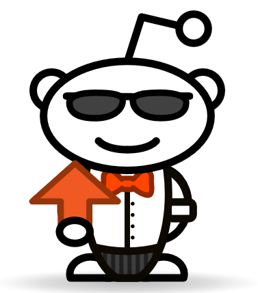 Reddit snoo upvote — Reaction meme