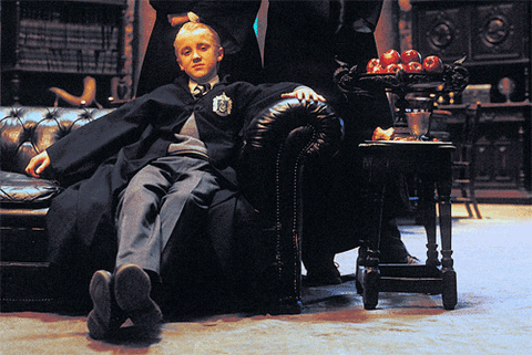 Draco Malfoy Like A Boss — Reaction meme