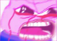 Pepe pink angry — Pepe meme